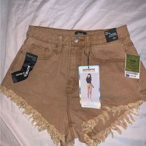 High waisted shorts